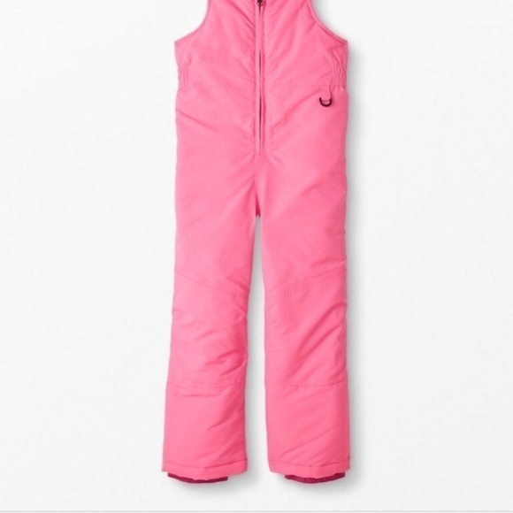 Hanna Andersson NWT Insulated Snow Overalls Pants Pink Sz 2 Winter Snowboard Ski - Picture 2 of 3